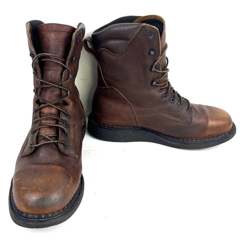 Vintage Red Wing Shoes 468 Insulated Soft Toe 8